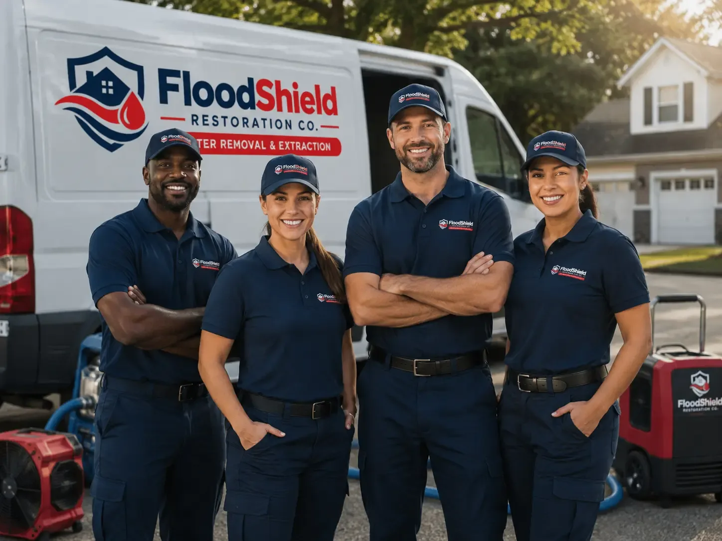 Flood Damage Restoration company in Dawson, TX